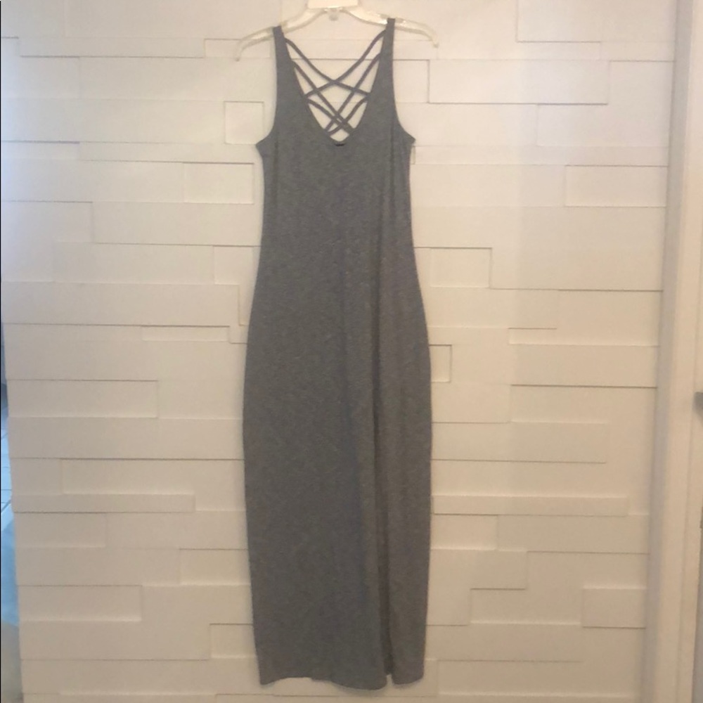 Casual Grey Maxi